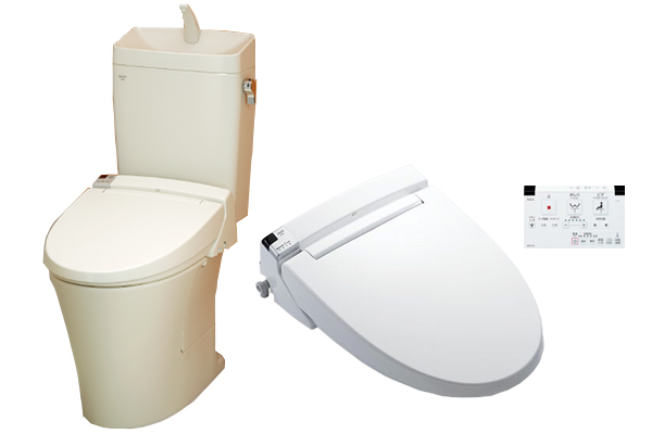 一体型便器(タンク式トイレ) GG3 ＋ KA21 シャワートイレイメージ画像